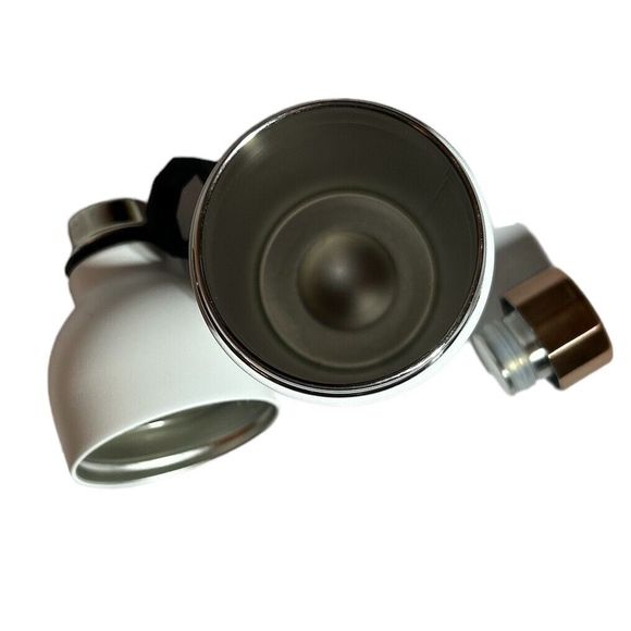 Starbucks China White Tumbler Bottle With Bronze Color Lid - Picture 9 of 10